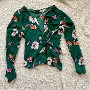 Express Green Blouse